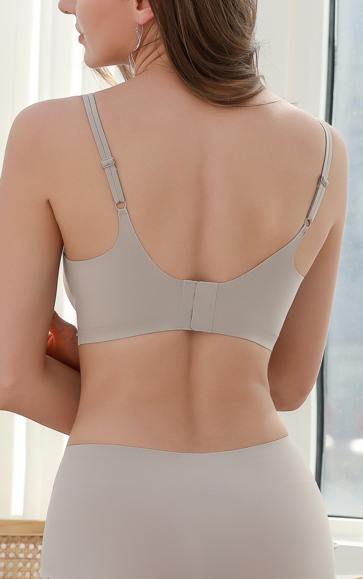 Classic Seamless Full Coverage Wireless Comfort Bra – Breathable & Smoothing #112005