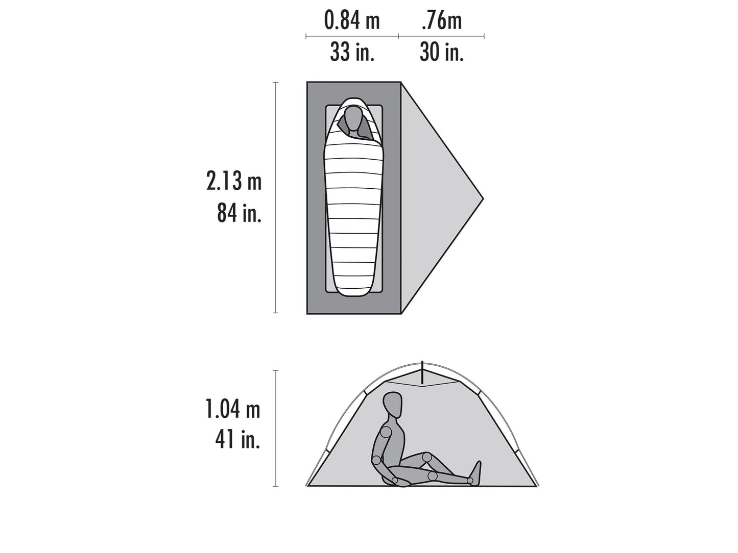 Access™ 1 Ultralight, Four-Season Solo Tent