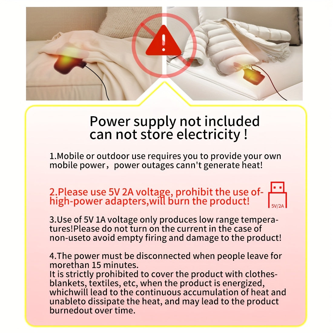 USB Powered Dual Shoulder Heating Massager TJR7P4D