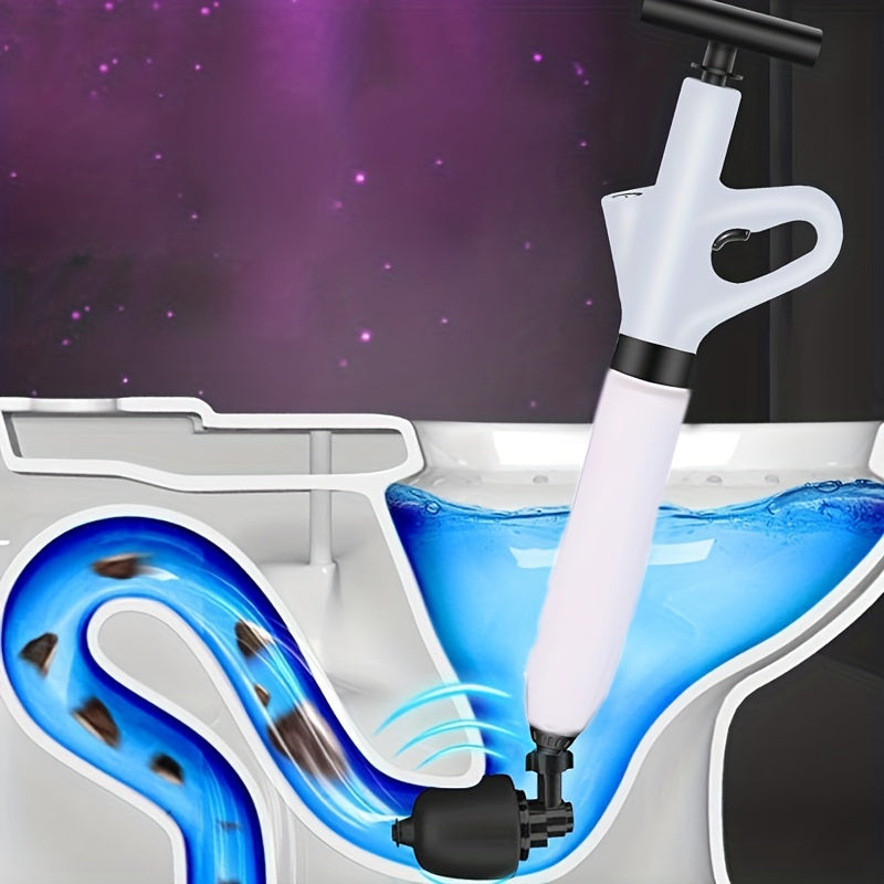 Heavy-Duty Drain Jet Gun, Powerful Air Plunger TJR7P2X