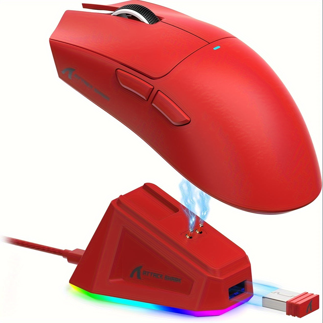 ATTACK SHARK X11 Ultra-Light Wireless Gaming Mouse with RGB Dock TJR4H9W