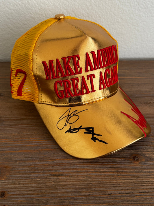 Make America Great Again Hat signed LeVeon Bell- Antonio Brown