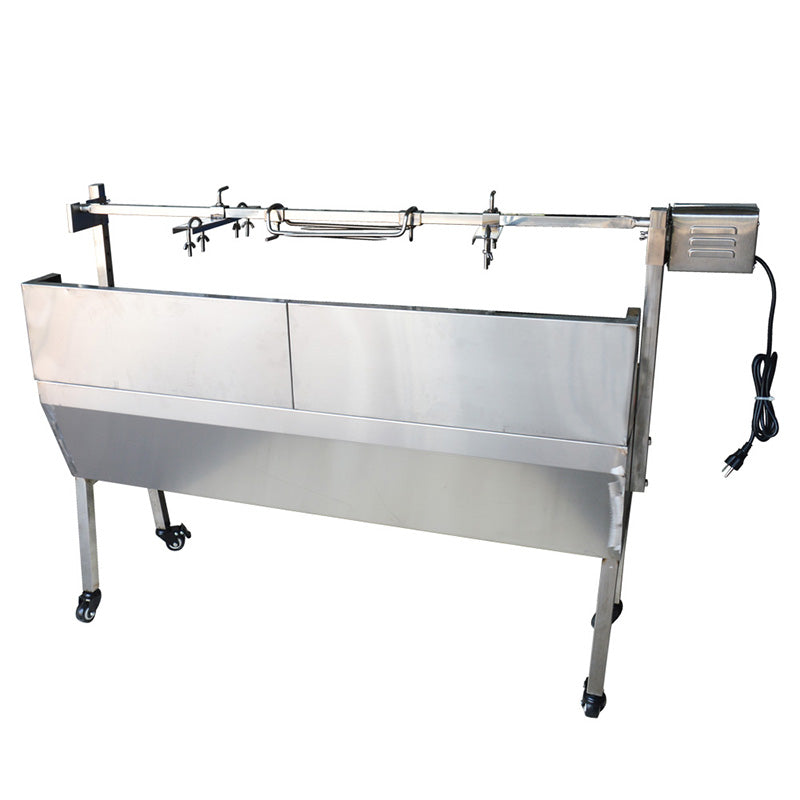 110V Stainless Steel Spit Roaster