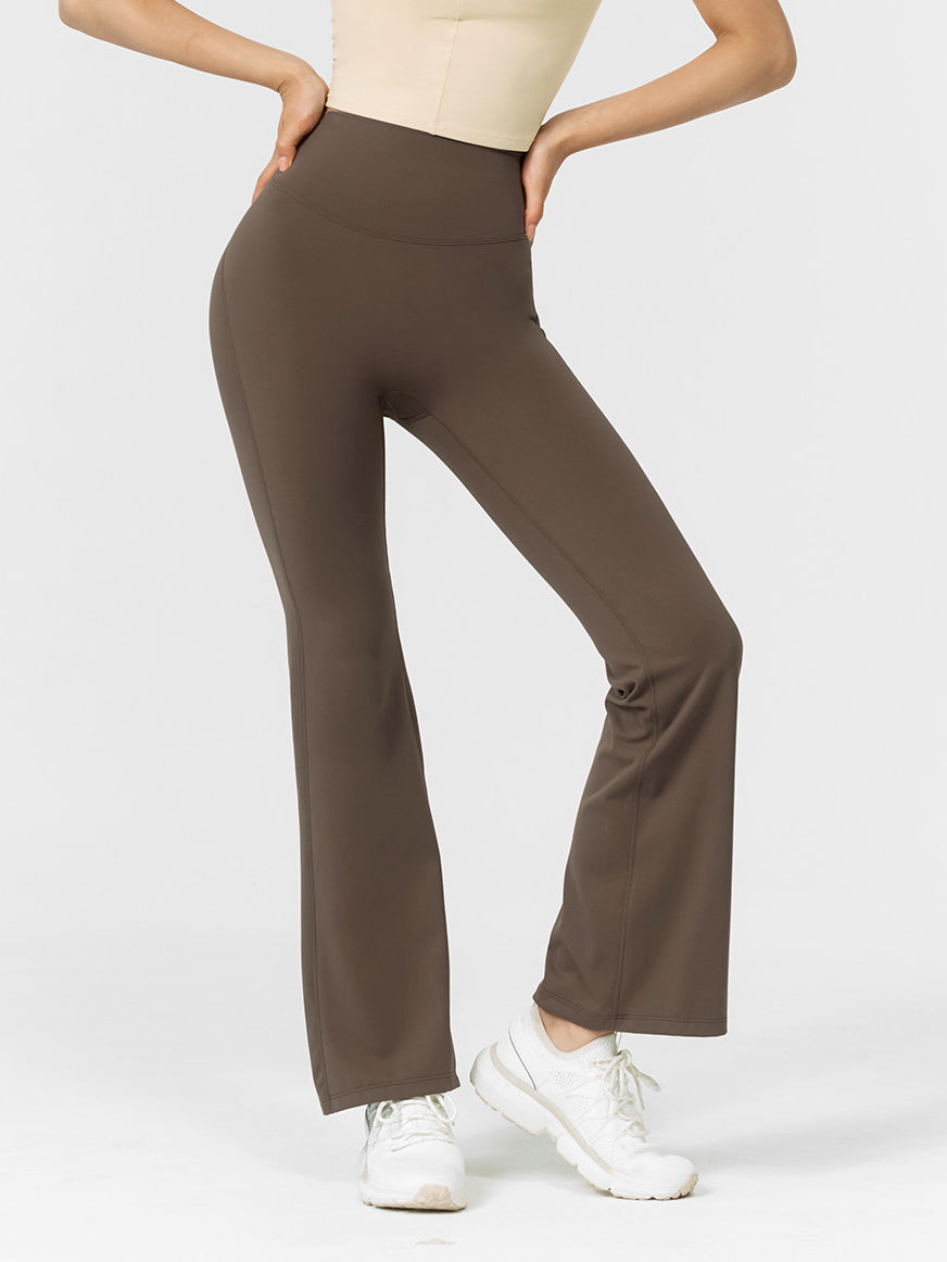 [1+1] Black Label Power Rise Bootscut Pants