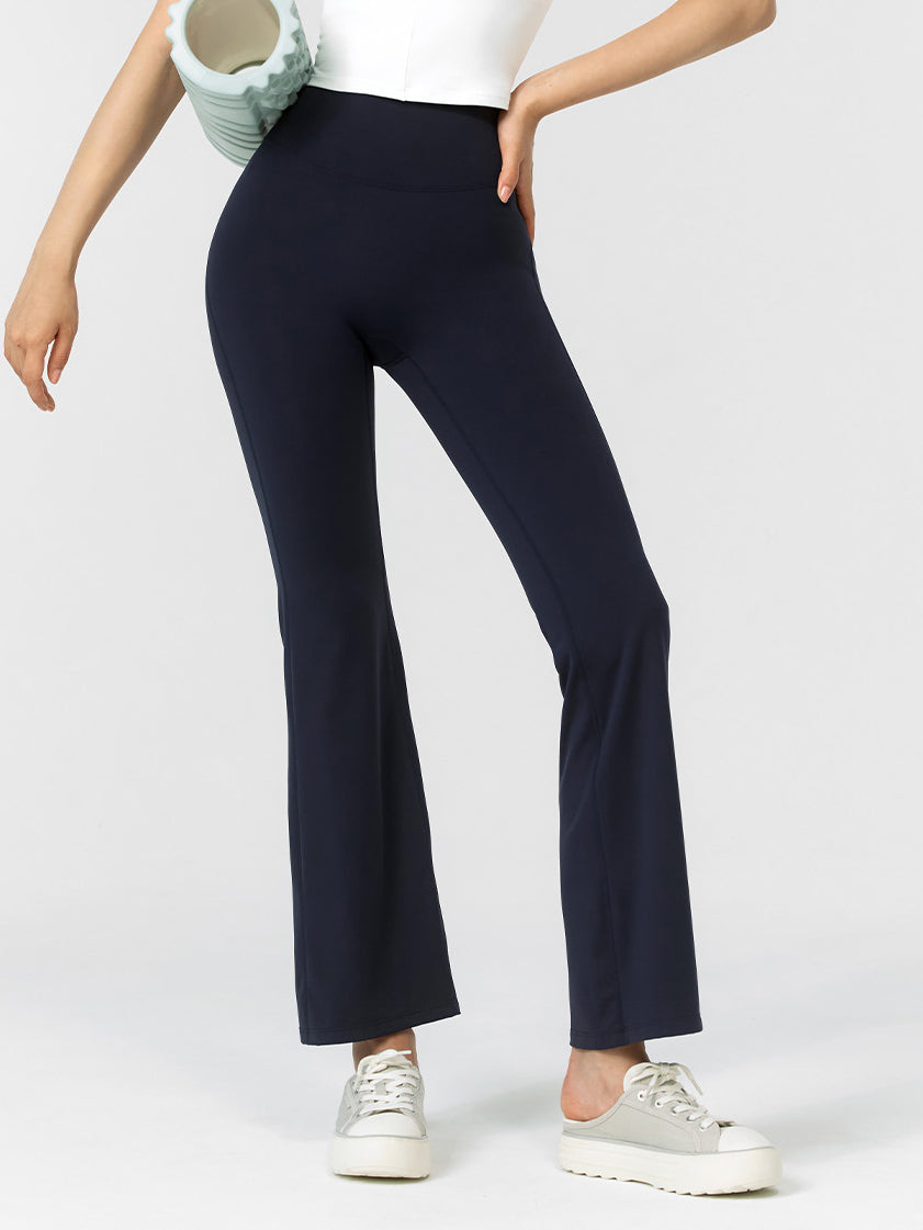 [1+1] Black Label Power Rise Bootscut Pants