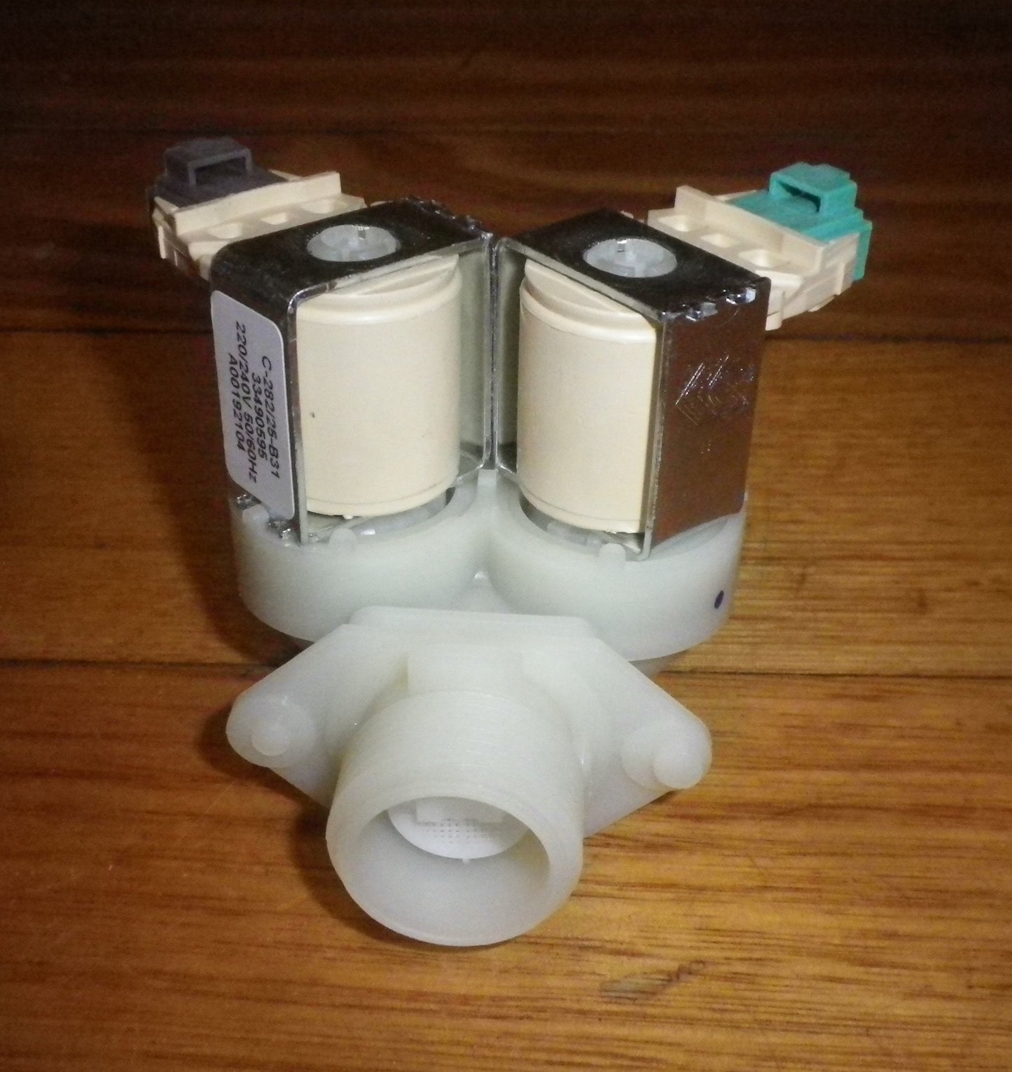 Dual Inlet Valve suits Simpson, Westinghouse Front Load Washers - Part # 140001921042