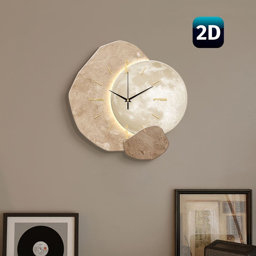 Minimalist Moon Phase Wall Clock- HMT17WC