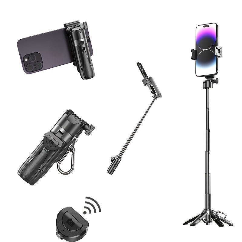 P15Mini Wireless Selfie Stick, 3-in-1 Extendable TJR9N3V