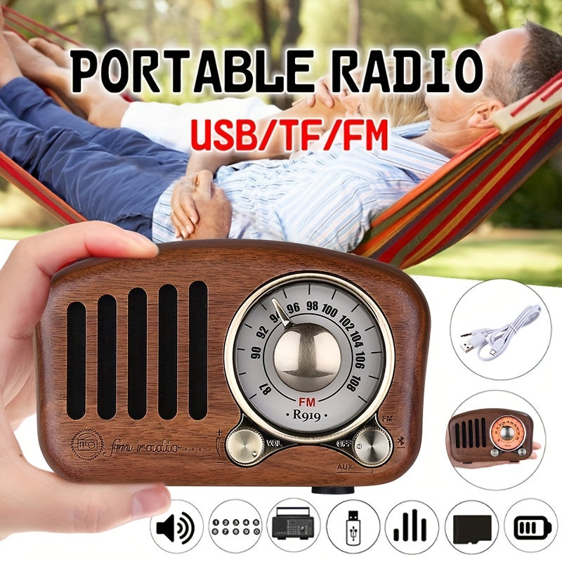 Walnut Radio R919- HMT17WR