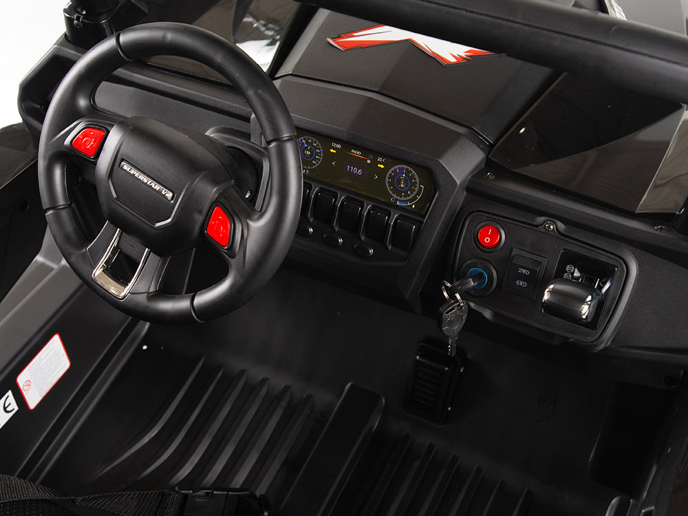 Magic Cars 2 Seater ATV Ride On UTV Quad Electric Buggy Truck Parental Control