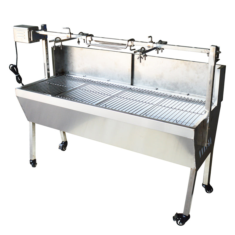 110V Stainless Steel Spit Roaster