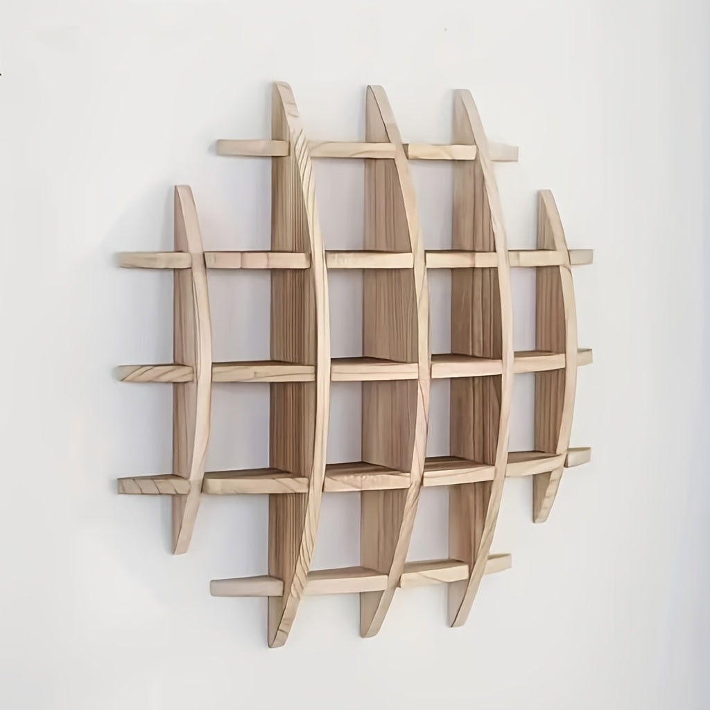 Vintage Wooden Wall Shelving- HMT14FF