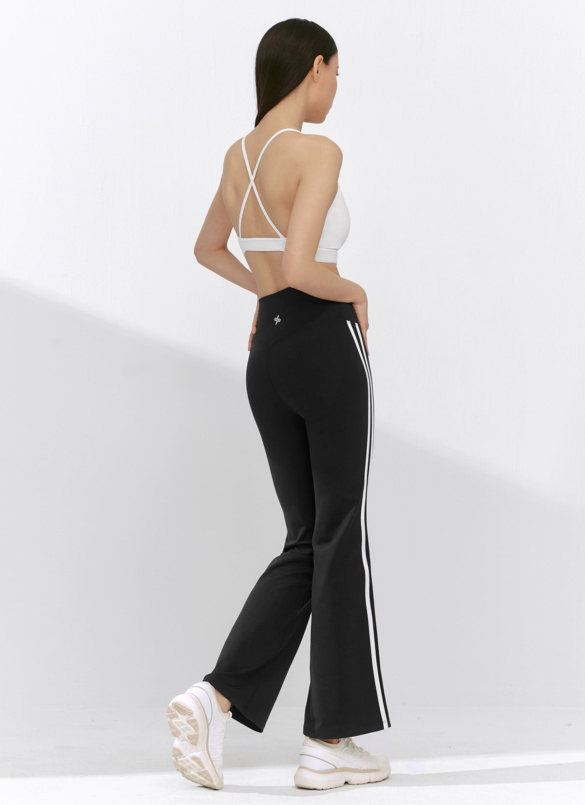 [1+1] Comfort Track Line Boots Cut Leggings