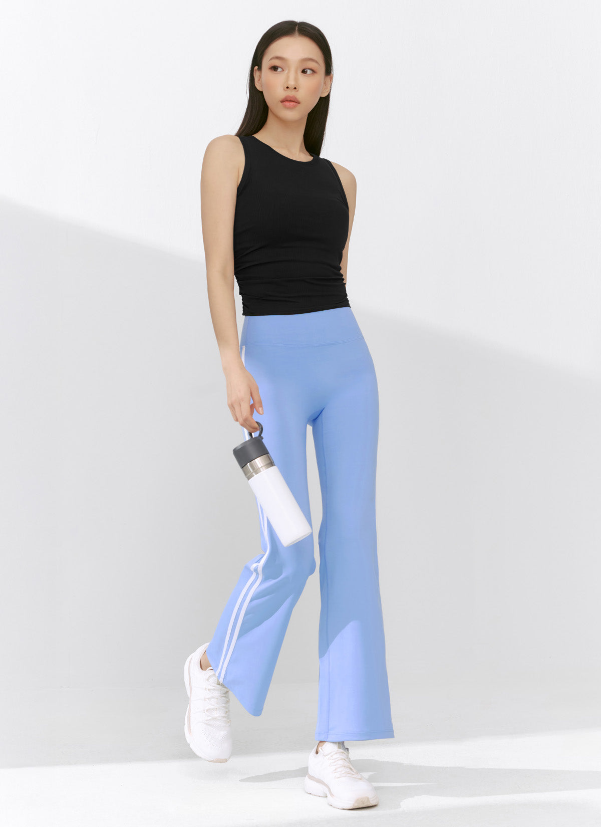 [1+1] Comfort Track Line Boots Cut Leggings