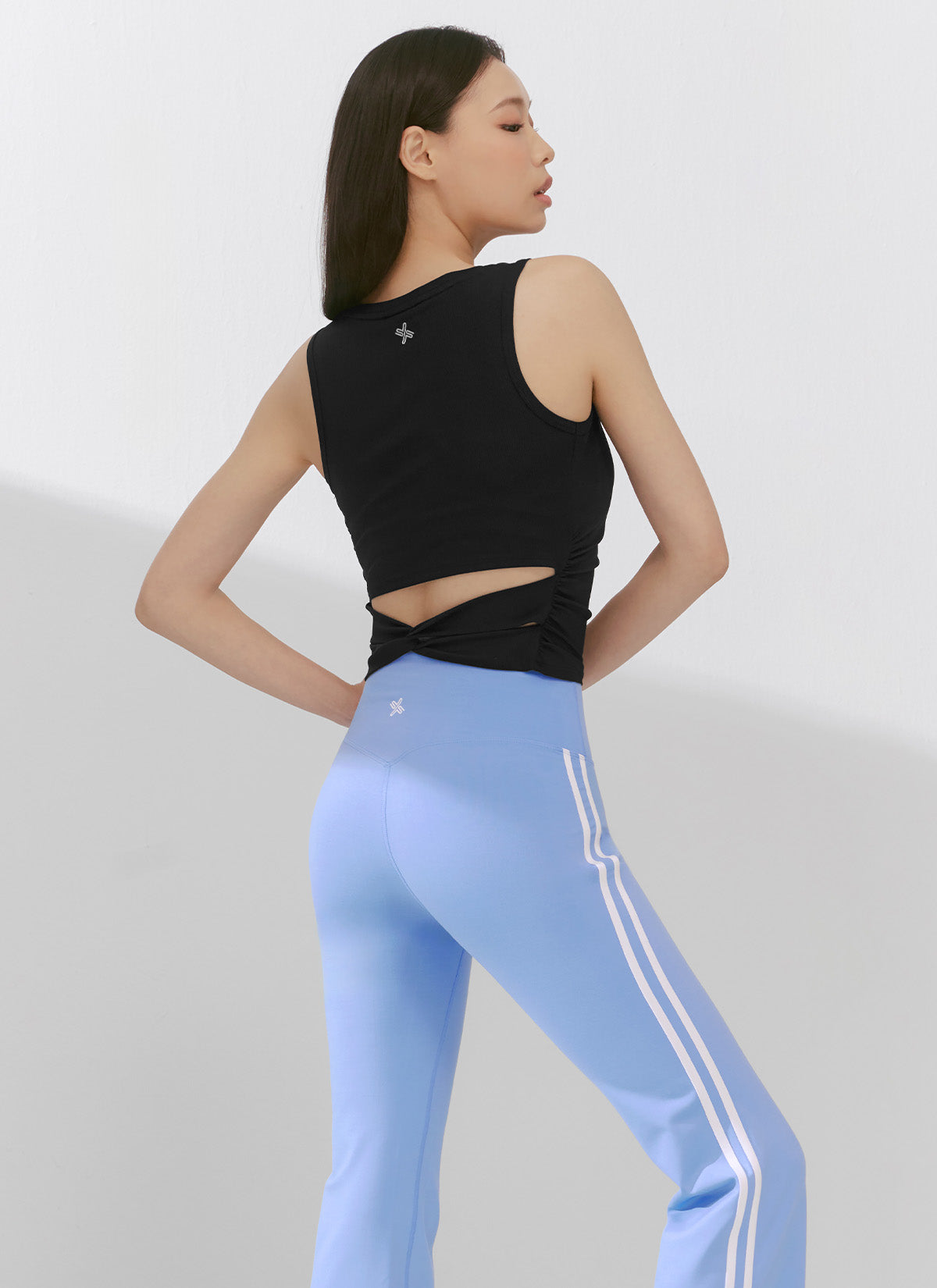 [1+1] Comfort Track Line Boots Cut Leggings