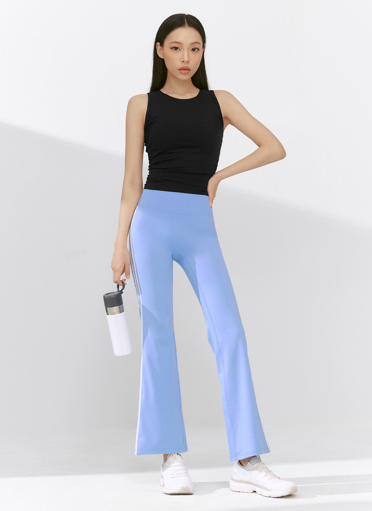 [1+1] Comfort Track Line Boots Cut Leggings
