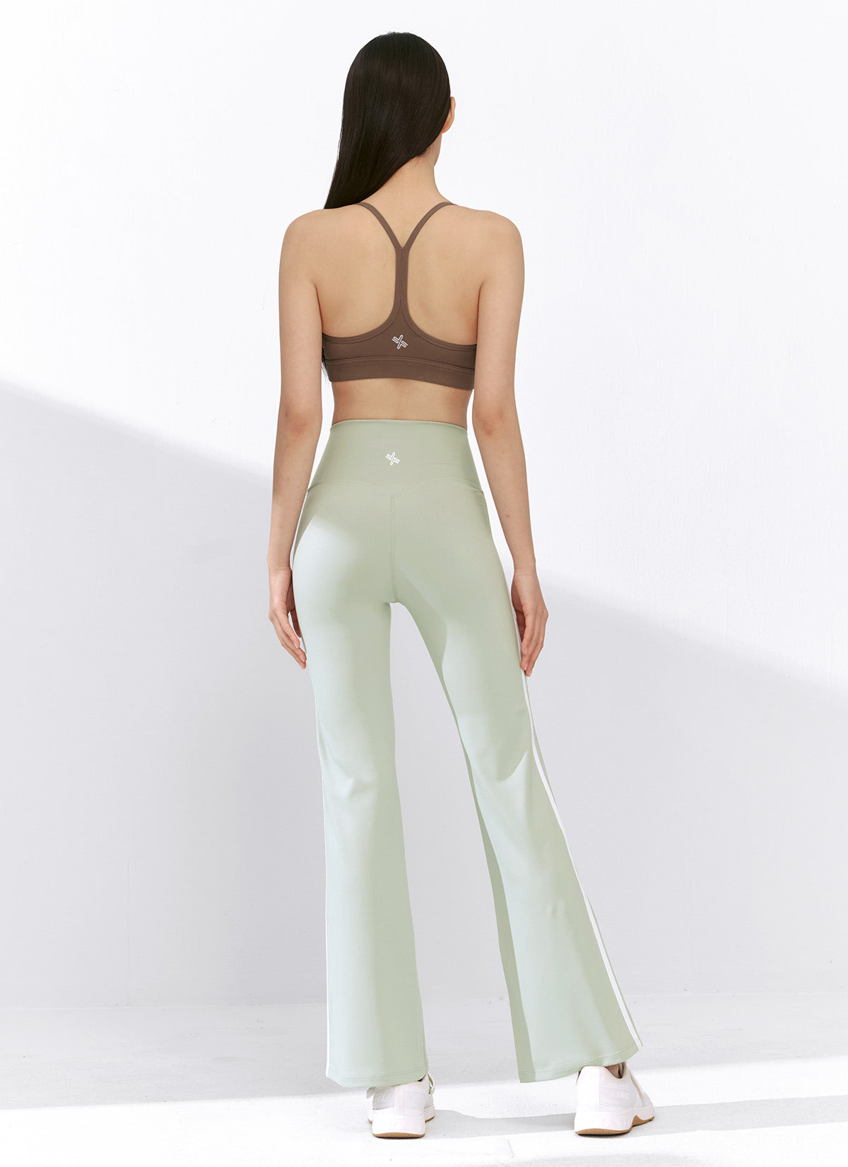[1+1] Comfort Track Line Boots Cut Leggings