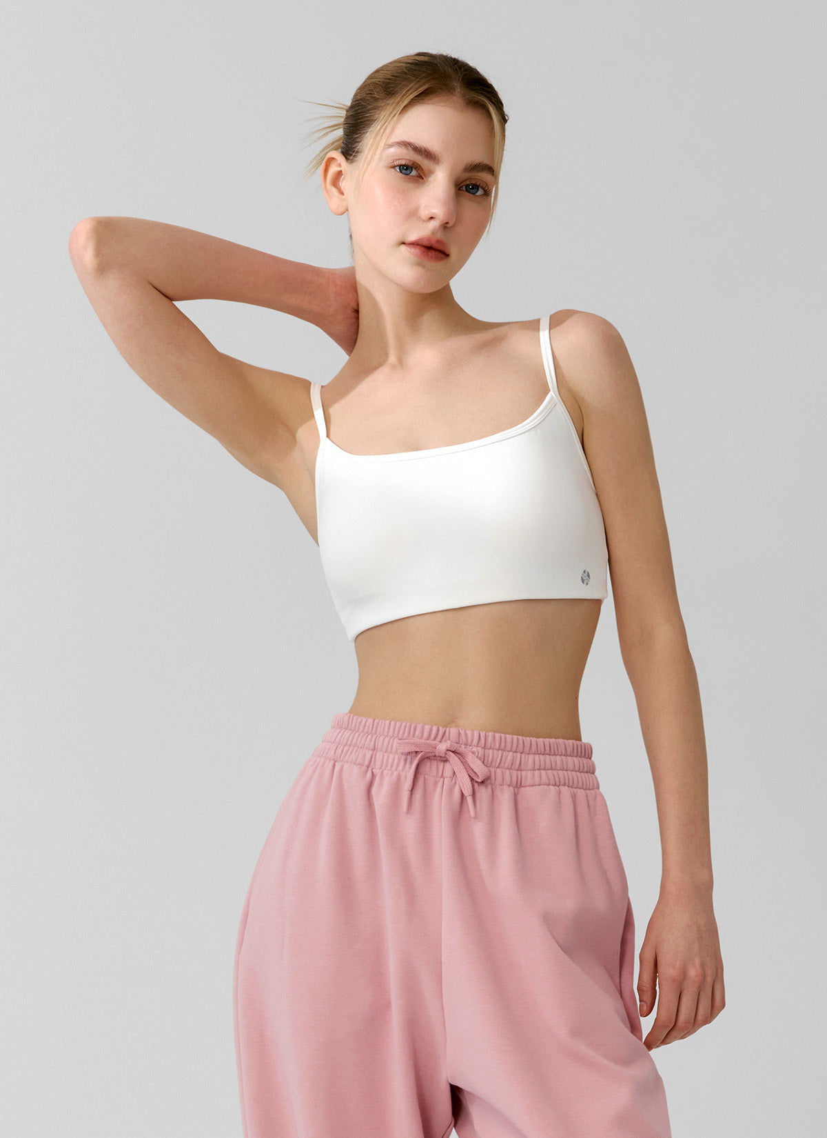 Black Label Power Rise Back Twist Bra Top