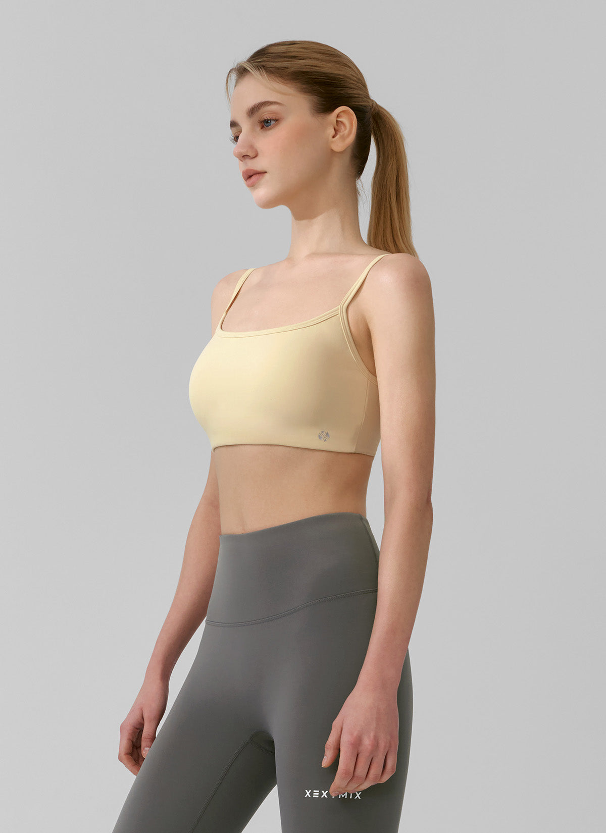 Black Label Power Rise Back Twist Bra Top