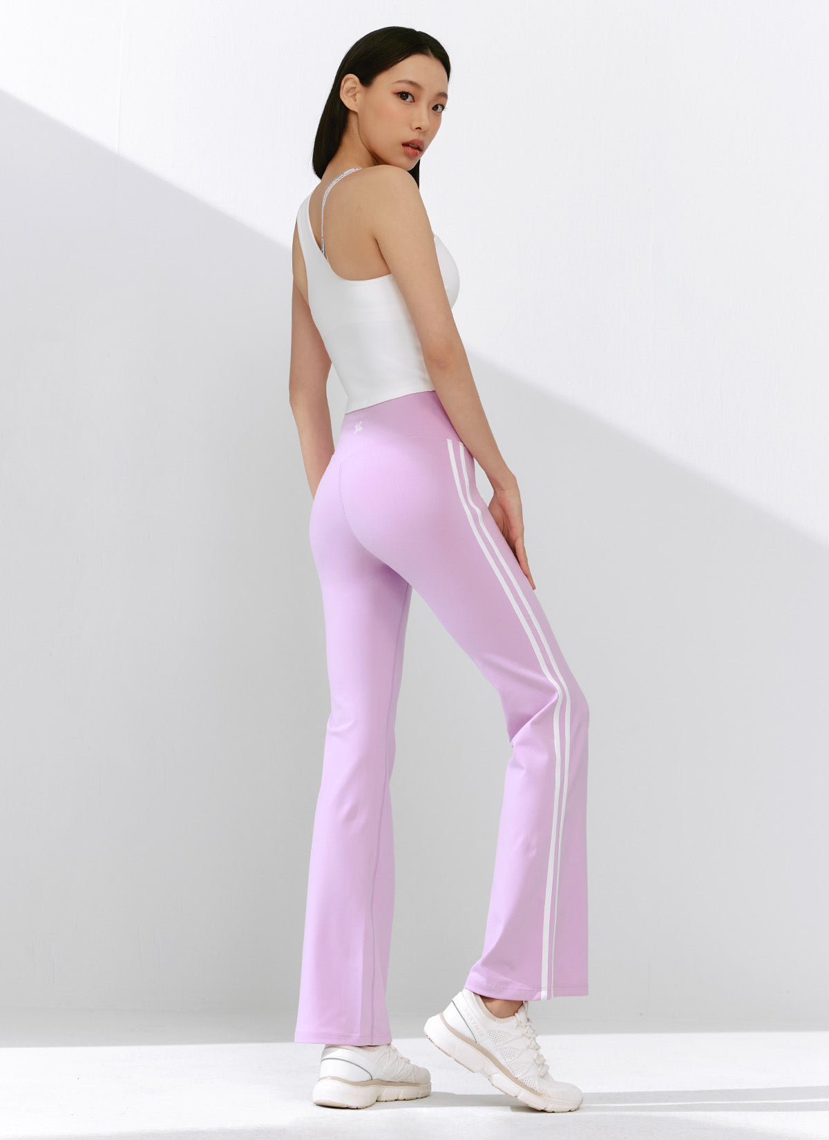 [1+1] Comfort Track Line Boots Cut Leggings