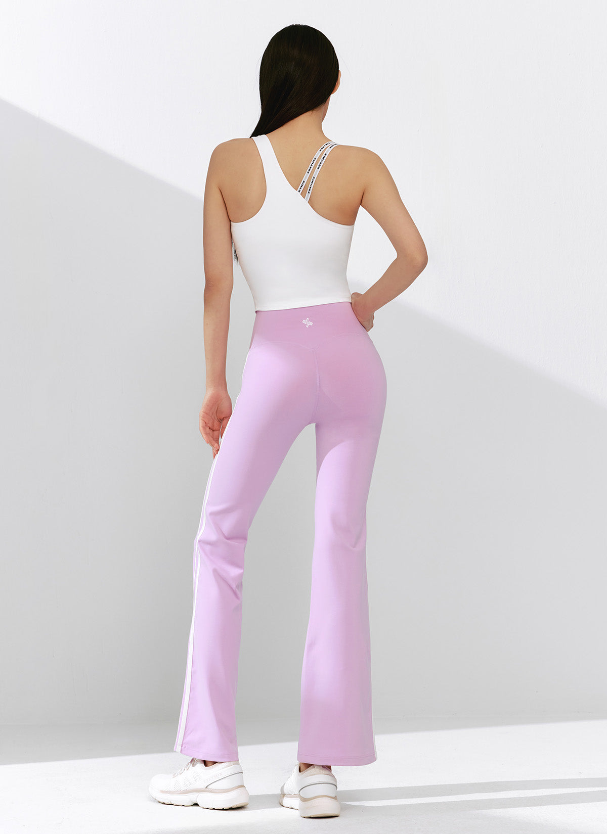 [1+1] Comfort Track Line Boots Cut Leggings