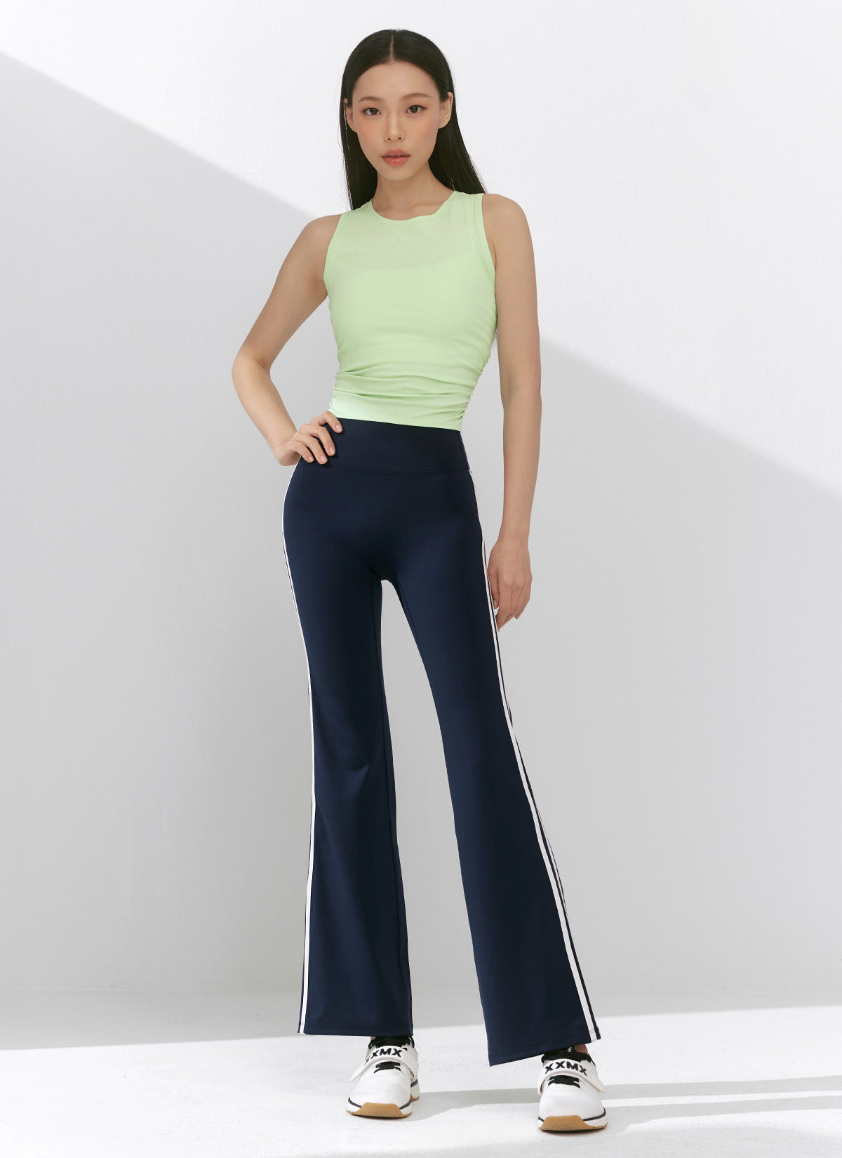 Comfort Track Line Boots Cut Leggings