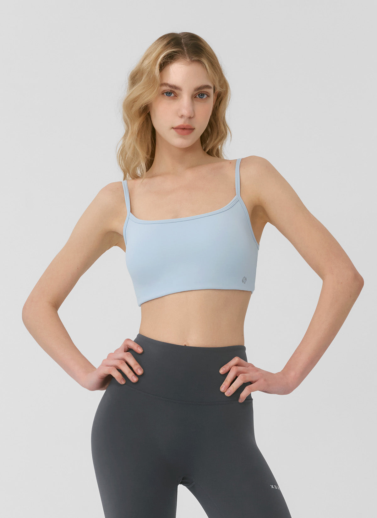 Black Label Power Rise Back Twist Bra Top