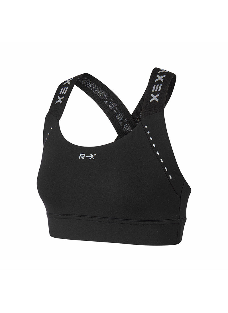 RX Black Label 360N Reflective Bra Top