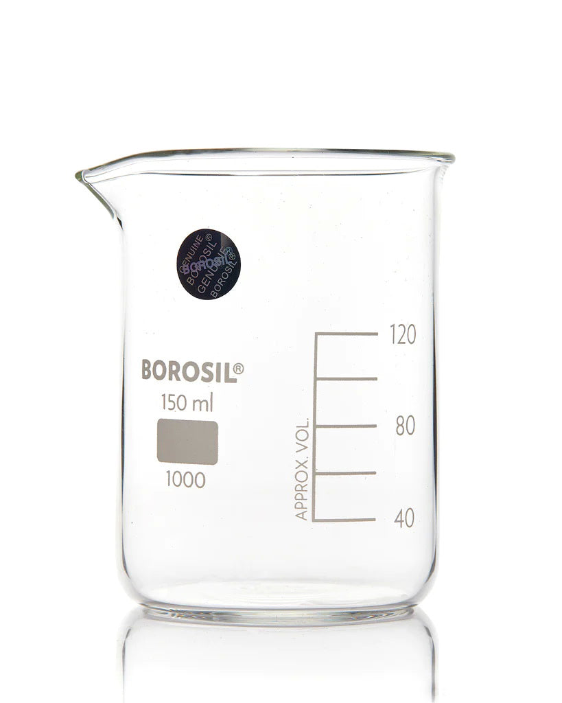 Beaker Glass Borosil