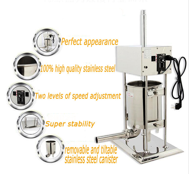 15L Electrical Meat Sausage Stuffer