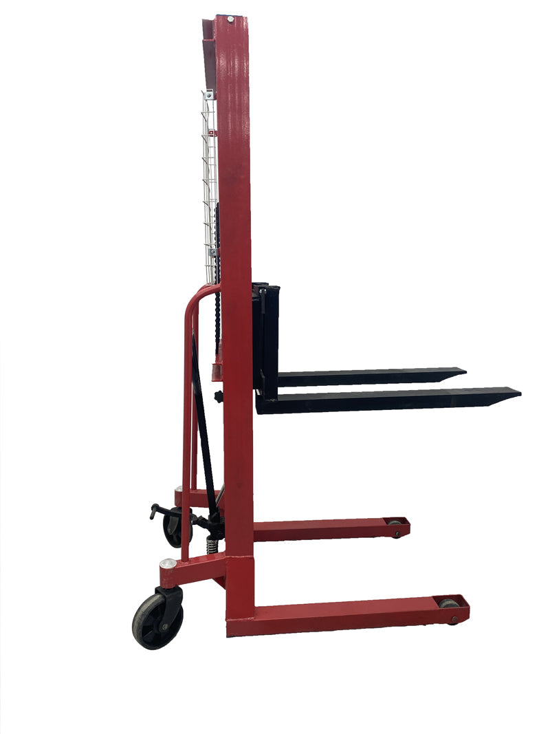 2 Ton Manual Hydraulic Pump Walkie Stacker Forklift Reach Pallet