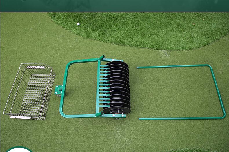 13-track golf course ball picker
