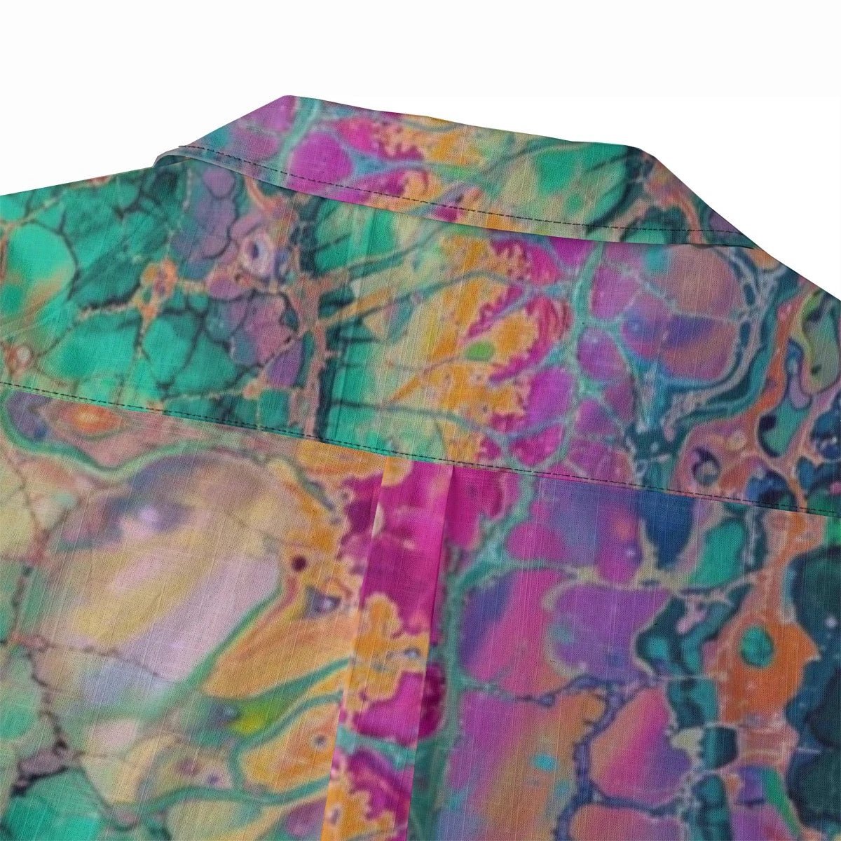 Maximalist Print Men's Hawaiian Shirt | AOP Short Sleeve Summer Button-Down