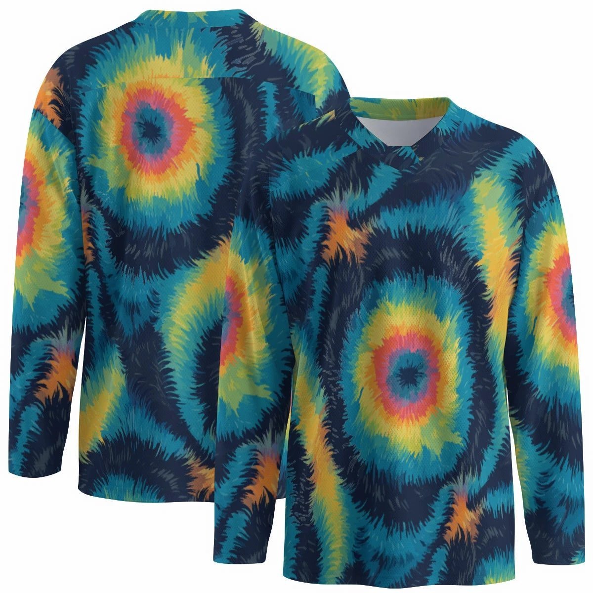 Morningstar At Night AOP Hockey Jersey – Celestial Mesh Streetwear