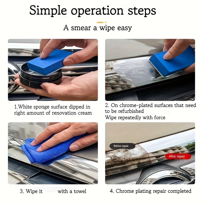 Car Chrome Restoration & Repair Paste - TJR5X8M