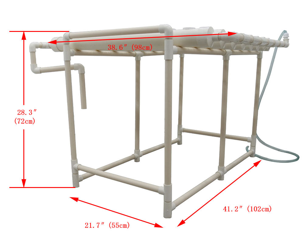 Hydroponic 72 Plant Site Grow Kit