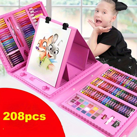 208Piece Youngsters Art Set  Perfect Winter Gift-BI0F