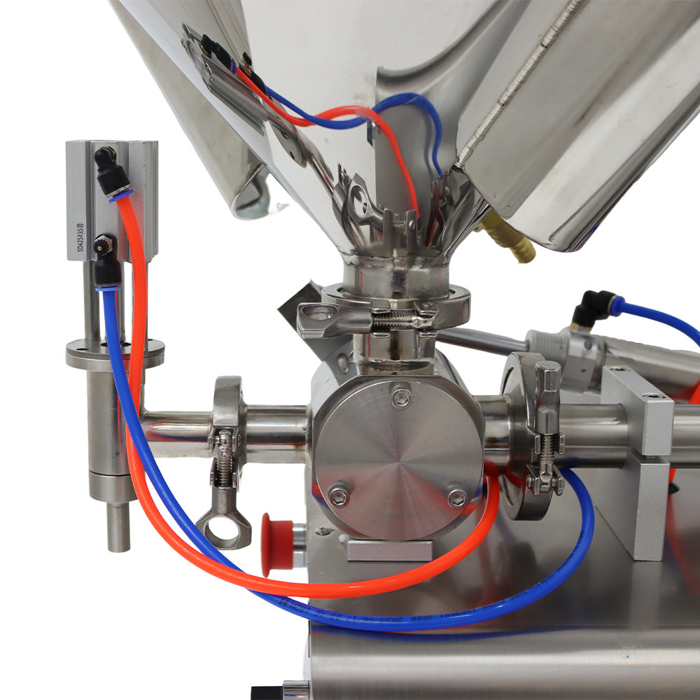 110V Paste Liquid Heating  Stirring Filling Machine
