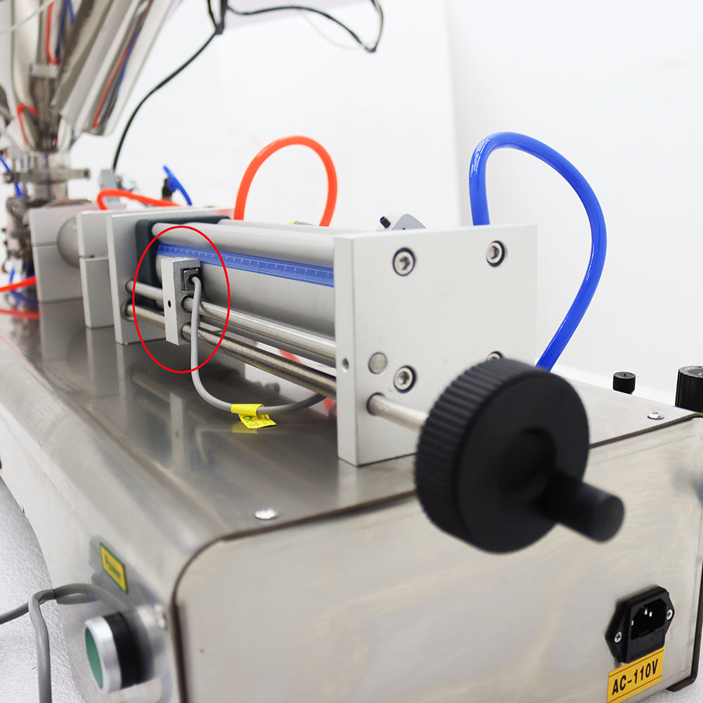 110V Paste Liquid Heating  Stirring Filling Machine