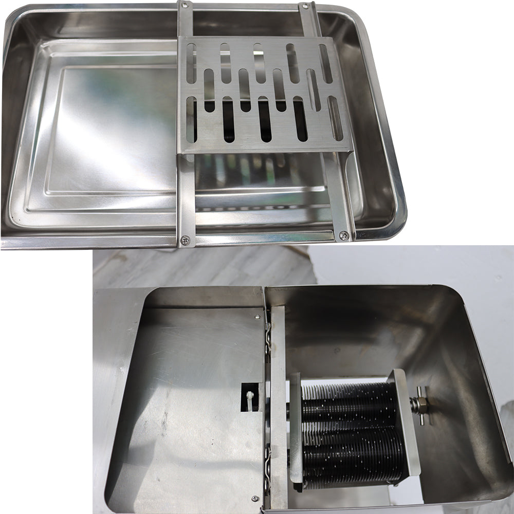 110V Commercial Meat Slicer with 3mm Blade