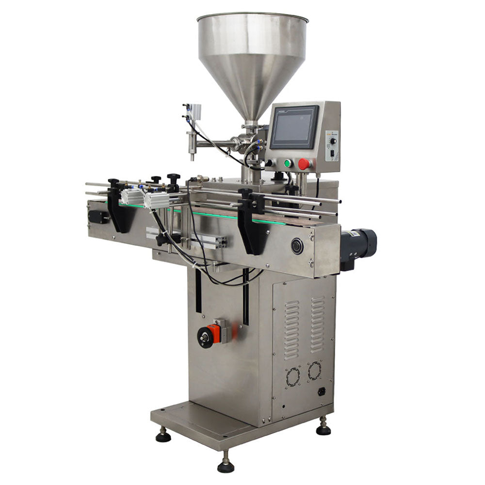 Single head automatic servo paste liquid filling machine
