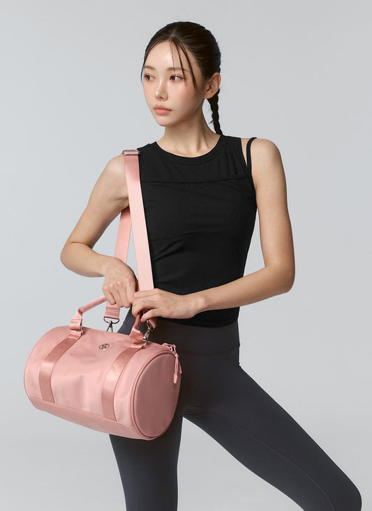 Glossy 2-way Cylinder Bag