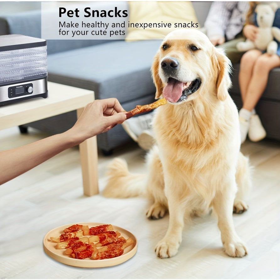 BioloMix 5Tray Food Dehydrator with LED Display-C32Z