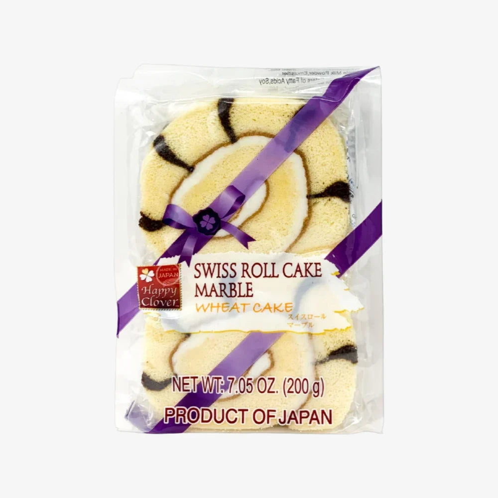 HAPPY CLOVER Swiss Roll Cake (Marble) 200g