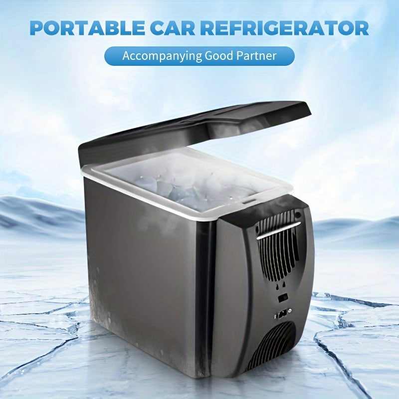 6L Portable Car Fridge  12V Electric Mini Cooler-OX28