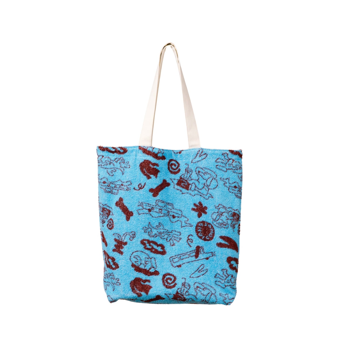【Limited】DOGGY TOTE　MINT SODA × SAND