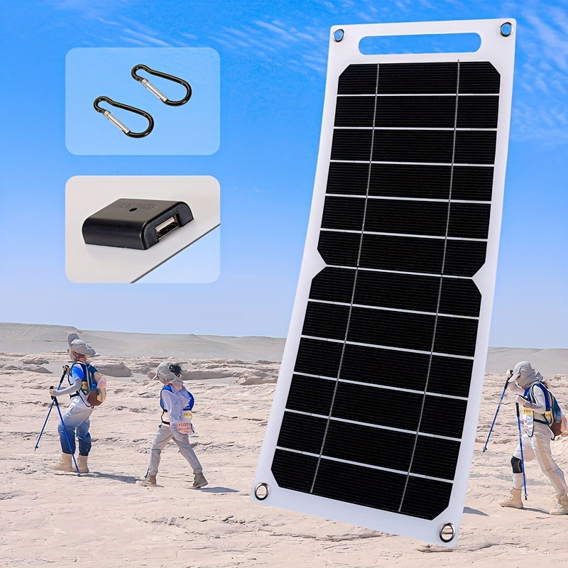 Portable Monocrystalline Solar Charger with USB - TJR6Q3Y