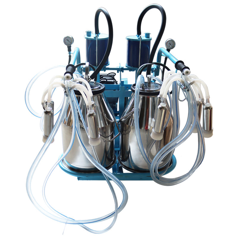 Double Barrel Piston Milking Machine