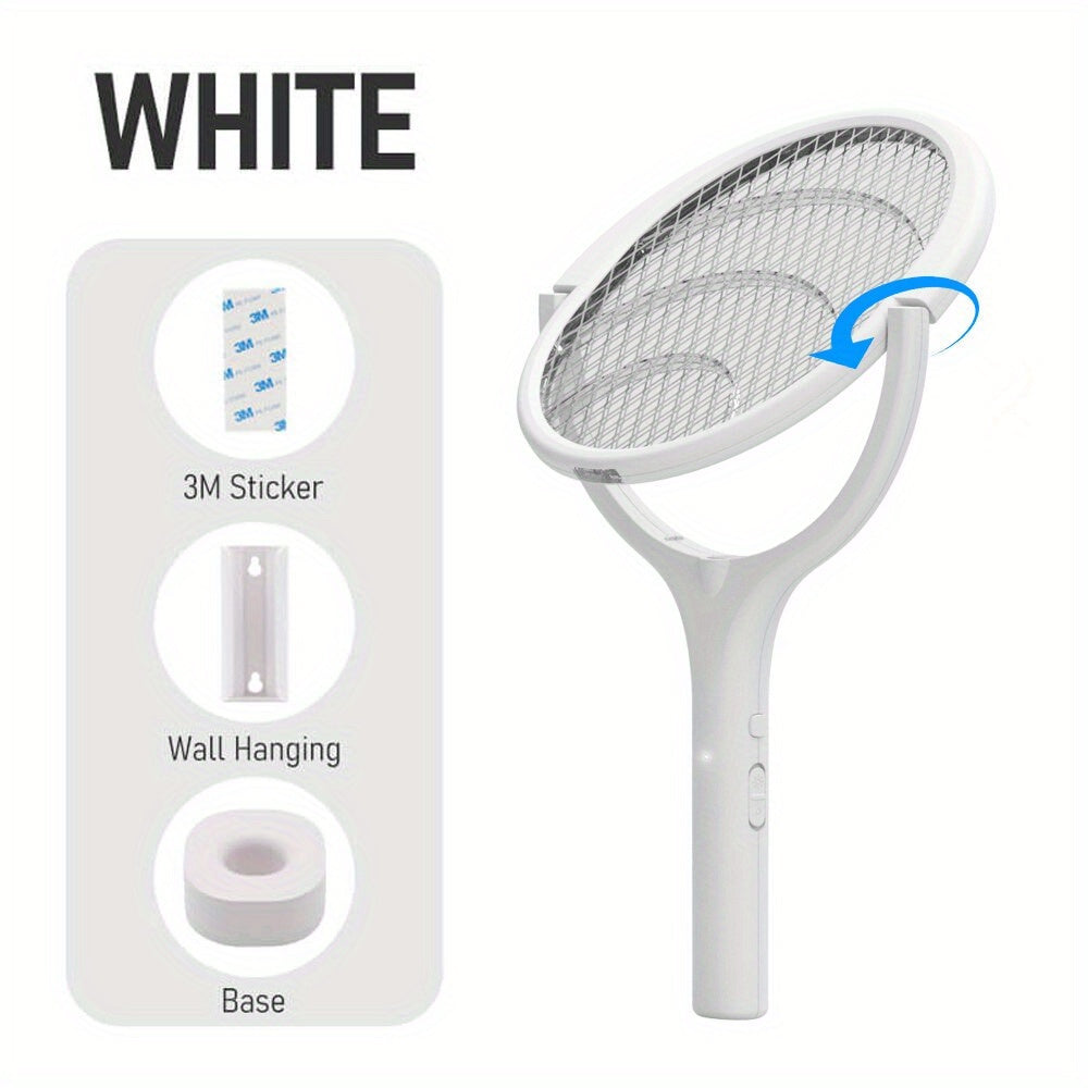 90-Degree Rotatable Electric Mosquito Swatter- HMT14DF