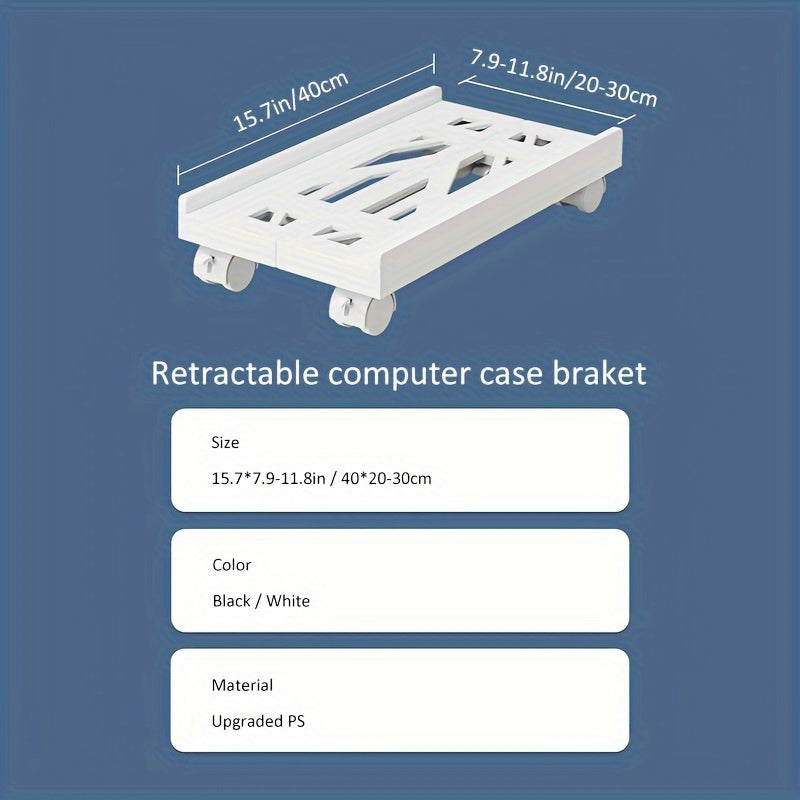 PC Host & Printer Bracket with Movable Tray - TJR9M7Q